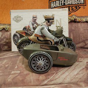 Harley Davidson tin windup toy